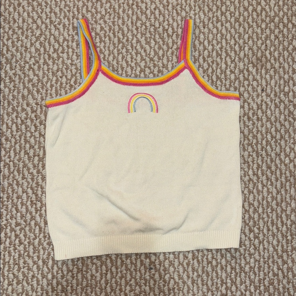 Rainbow Knit Tank Top